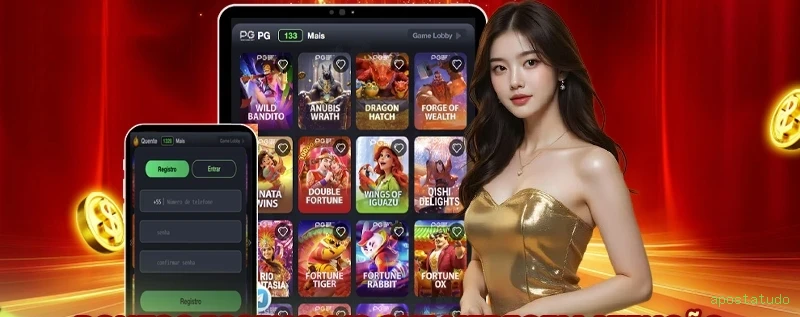 Imagem promocional dos jogos de lottery da apostatudo